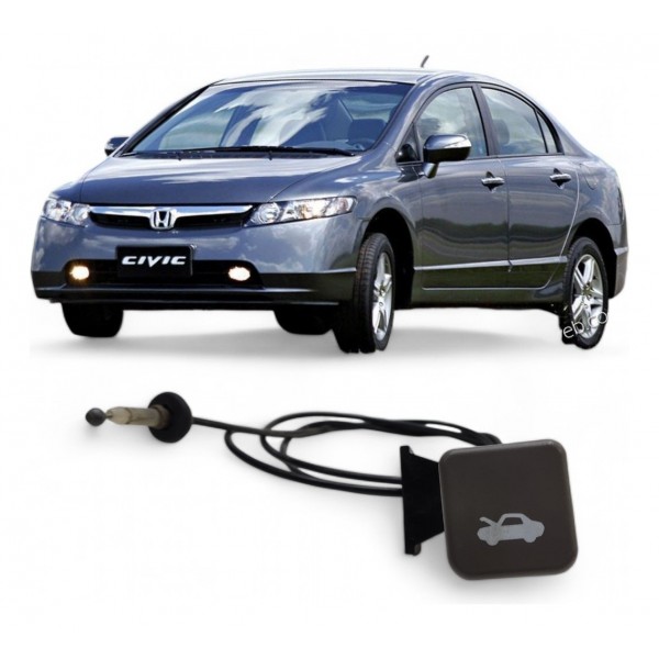 Capo Puxador Porta Mala New Civic 2007 2008 2009 2010 2011