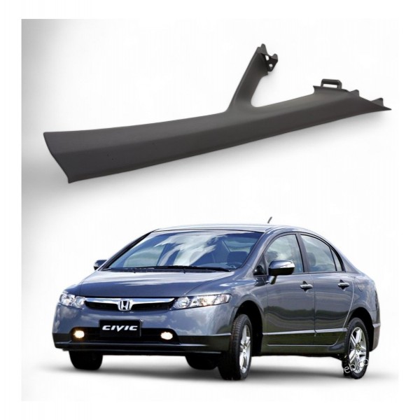 Moldura Coluna Dianteira Direita New Civic G8 2007 A 2011