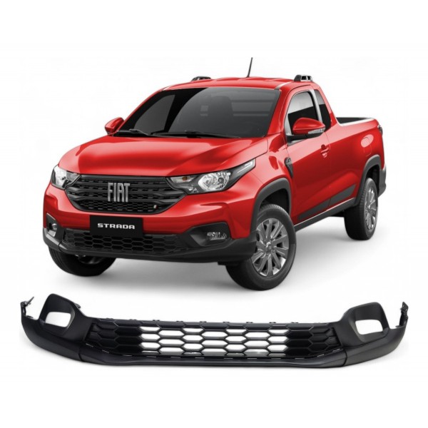 Defletor Inferior Dianteiro Fiat Strada 2019 2020 A 2024