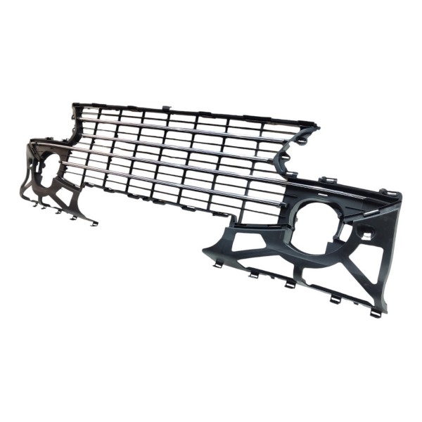 Grade Central Parachoque Peugeot 307 2006 A 2012 Cromado Preto Brilhante