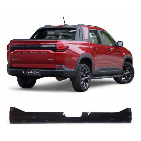 Moldura Aplique Tampa Traseira Gm Montana 2023 2024 Original