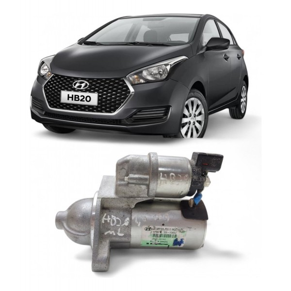 Motor Partida Arranque Hyundai Hb20 1.0 3cc 2020 2021 A 2023