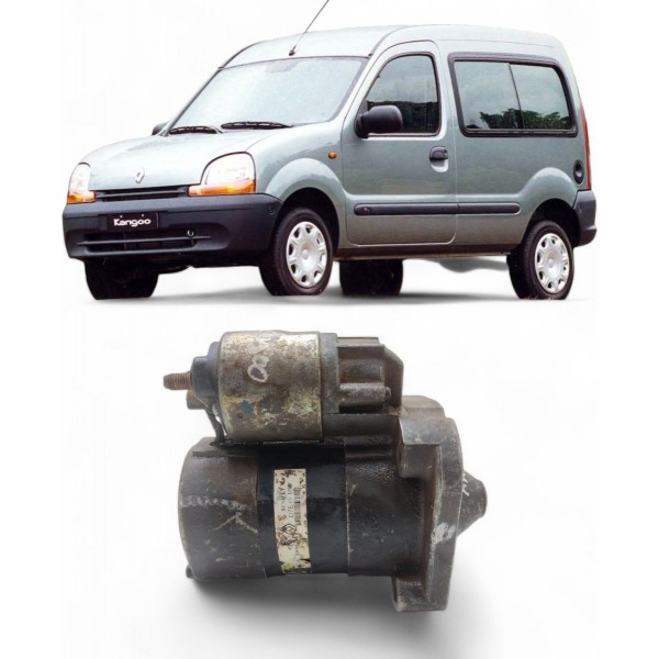 Motor Partida Arranque Renault Kangoo 1.6 16v 2000 Valeo