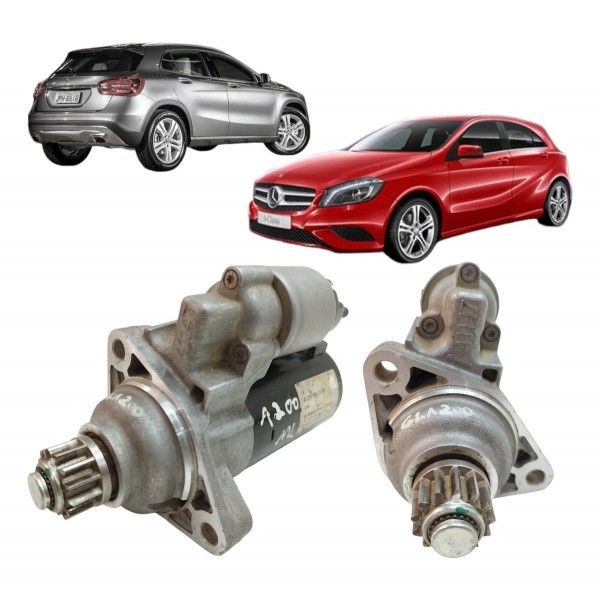Motor Partida Arranque Mercedes A200 Gla200 1.6 2014 2015
