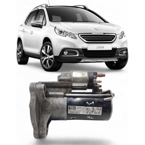 Motor Partida Arranque Peugeot 2008 1.6 2013 2014 A 2018