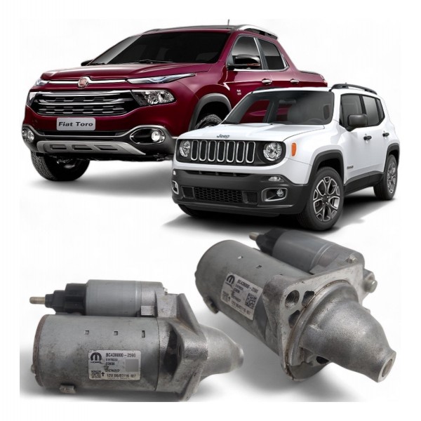 Motor Partida Arranque Jeep Renegade Toro 1.8 2015 A 2020