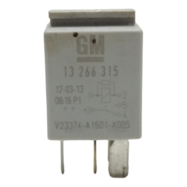 Relé Caixa Fusível 5 Pinos 12v Chevrolet 13266315 Original