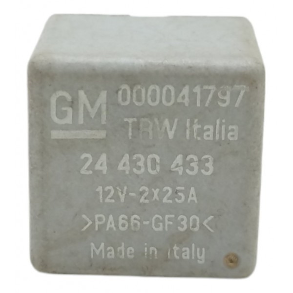 Relé Caixa Fusível 6 Pinos 12v Chevrolet 24430433