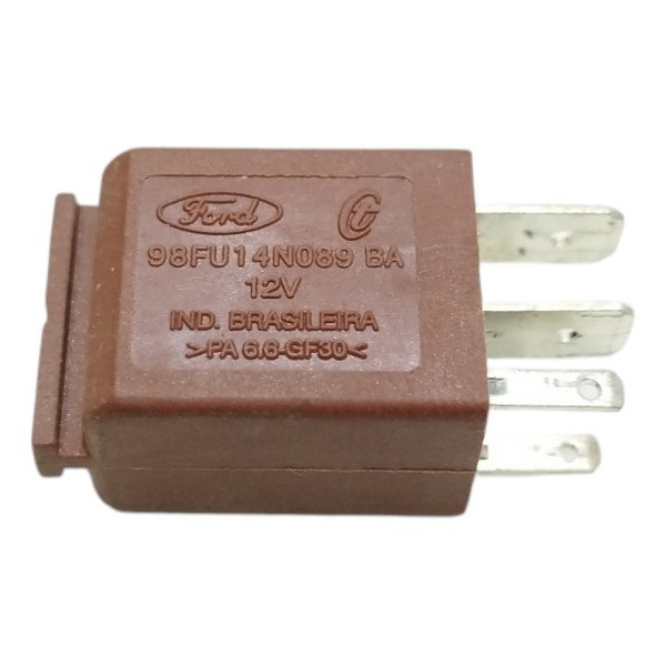 Relé Caixa Fusível 4 Pinos 12v Ford 98fu14n089ba Original