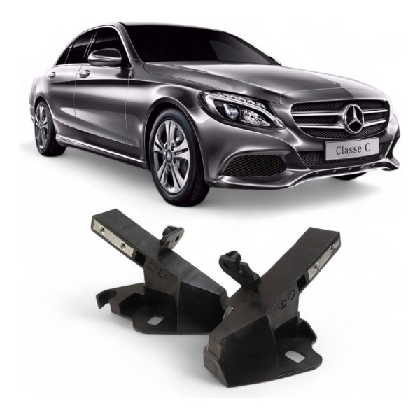 Par Guia Suporte Farol Mercedes C180 C200 2015 2016 A 2018
