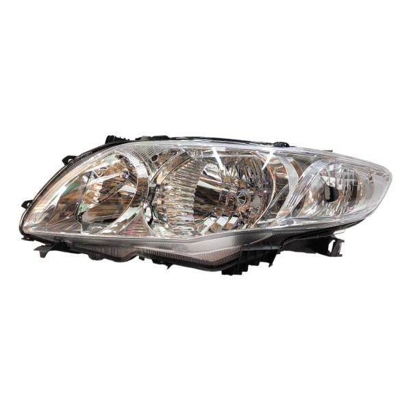 Par Farol Dianteiro Toyota Corolla 2009 2010 2011 Cromado Ambos Lados