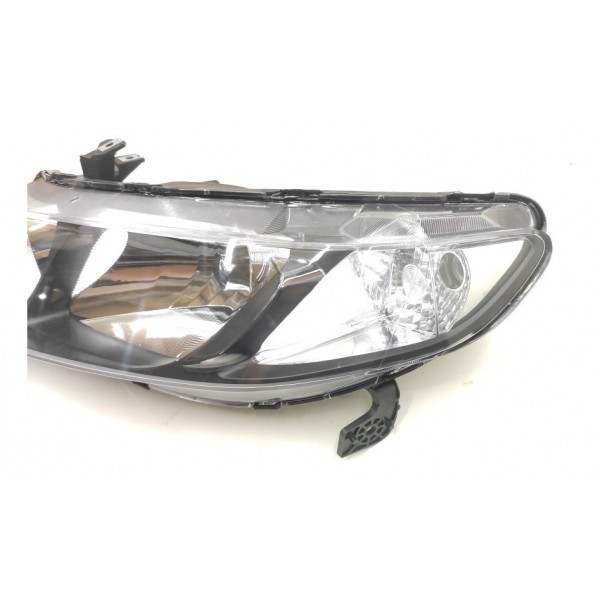 Farol Esquerdo Civic 2007 2008 2009 2010 2011 Mascara Negra Esquerdo