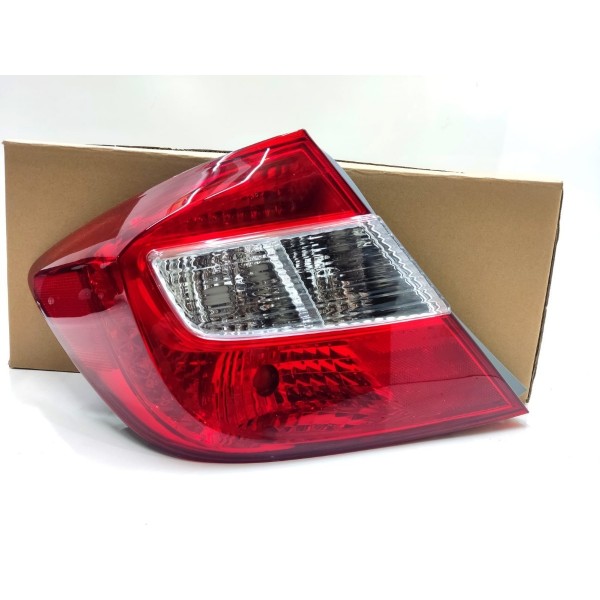 Par Lanterna Traseira Honda Civic 2012 2013 2014 2015 2016 Esquerdo Vermelho