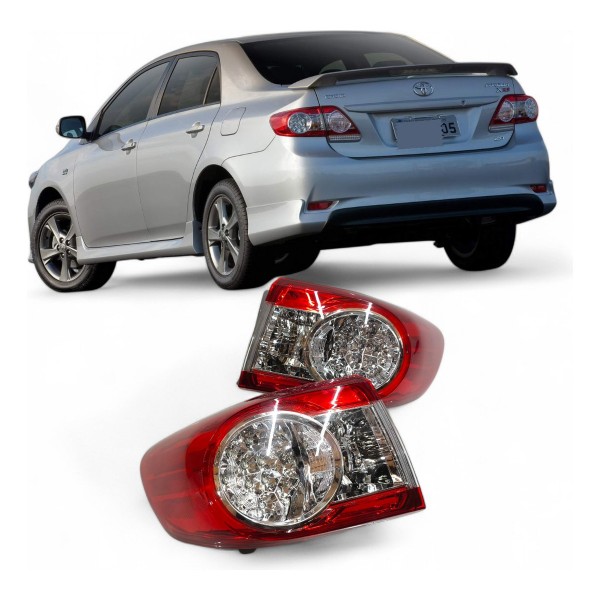 Lanterna Traseira Toyota Corolla 2012 2013 2014 Led