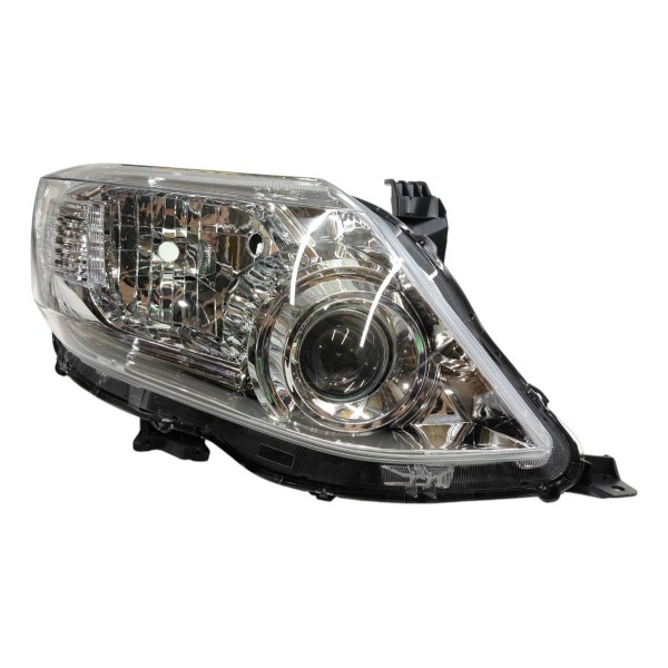 Par Farol Dianteiro Hilux Sw4 2012 2013 2014 2015 Cromado Direito/passageiro