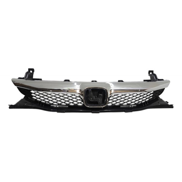 Grade Parachoque Dianteiro New Civic 2009 2010 2011 Cromada Cromado Brilhante