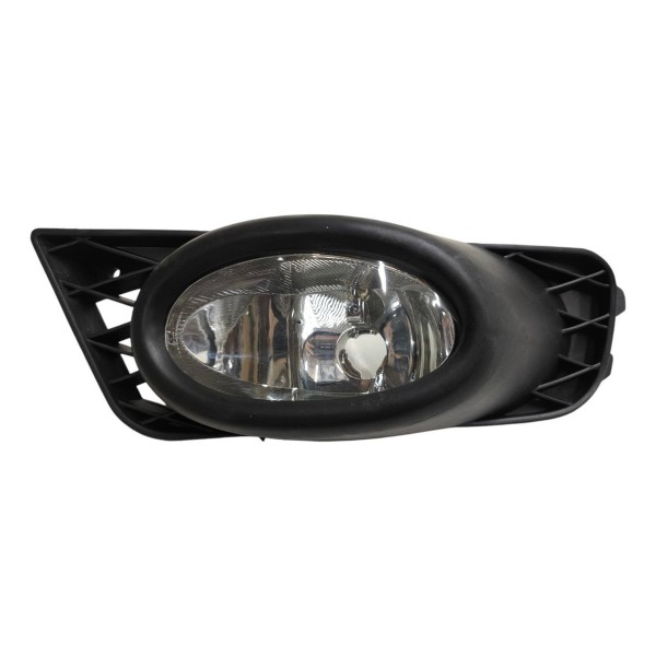 Kit Farol Milha Botão Chicote New Civic 2008 2009 2010 2011 Cristal