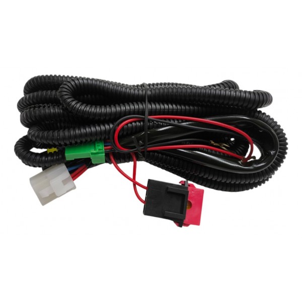 Kit Farol Milha Botão Chicote New Civic 2008 2009 2010 2011 Cristal