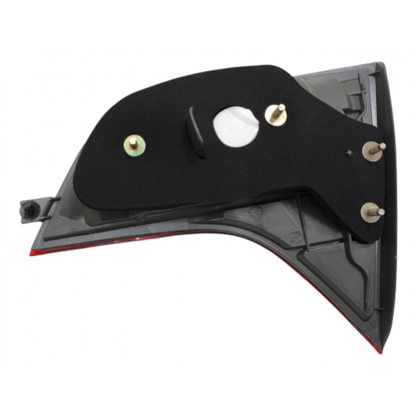 Par Lanterna Tampa Traseira Civic 2007 2008 2009 2010 2011 Ambos Lados Vermelho