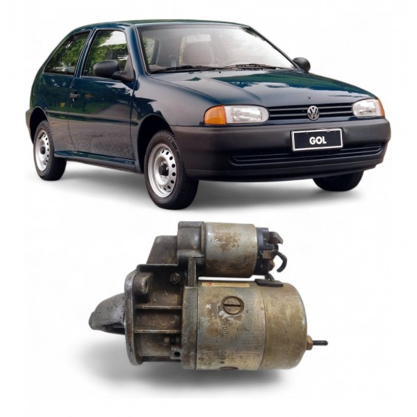 Motor Partida Arranque Vw Gol 1.0 Cht 1996 1995 A 2000