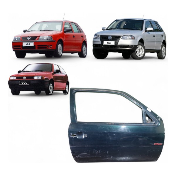 Porta Direita Volkswagen Gol G2 G3 G4 2 Portas 1997 A 2011