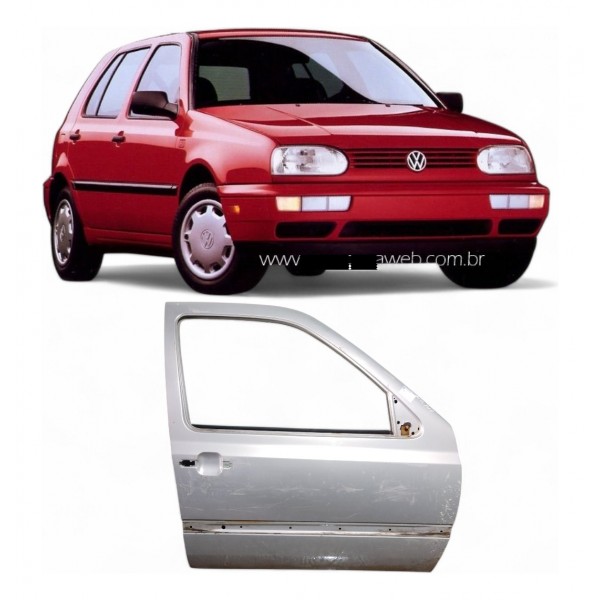 Porta Vw Golf 1995 1996 1997 1998 Dianteira Direita Original