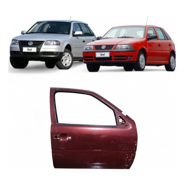 Porta Dianteira Direita Vw Gol G3 G4 2001 2002 2006 2007