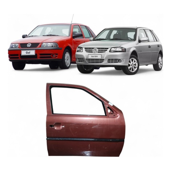 Porta Dianteira Direita Vw Gol G3 G4 2001 2002 2006 2007