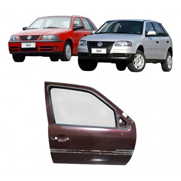 Porta Dianteira Direita Vw Gol G3 G4 2001 2002 2006 2007
