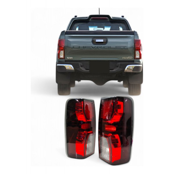 Par Lanterna Chevrolet S10 Lt Ltz 2024 2025 Sem Led Original
