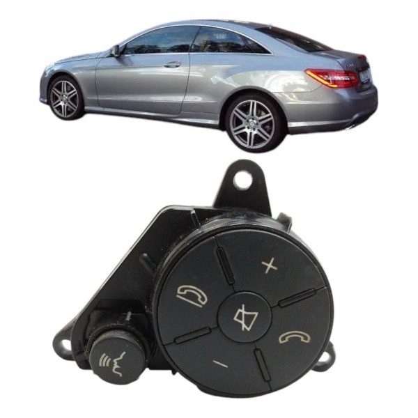 Botão Comando Som Volante Telefone Mercedes E500 2010 2011