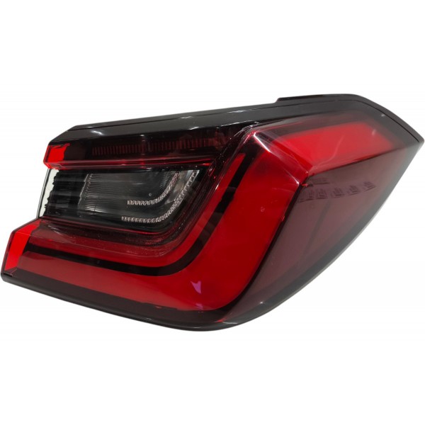 Lanterna Direita Honda City 2023 2024 2025 Led Hatch Esquerdo/motorista Vermelho