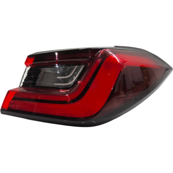 Lanterna Direita Honda City 2023 2024 2025 Led Hatch Esquerdo/motorista Vermelho