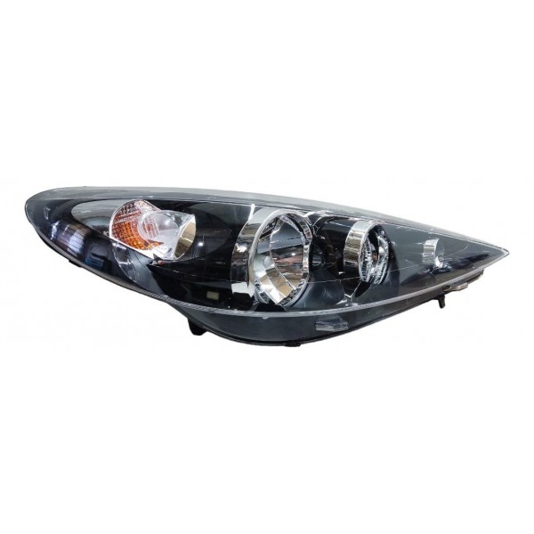 Farol Direito Peugeot 207 2009 2010 2011 2012 Máscara Negra