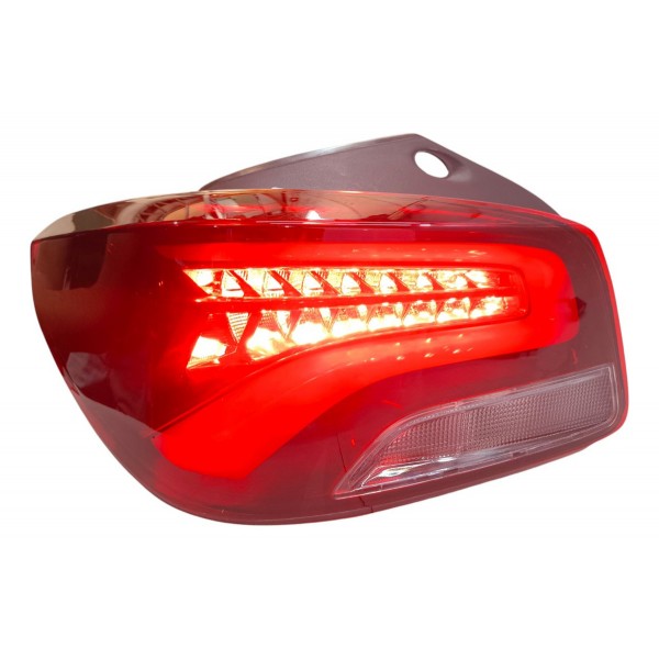 Lanterna Esquerda Onix Hatch 2020 2021 2022 A 2024 Com Led Esquerdo/motorista Vermelho