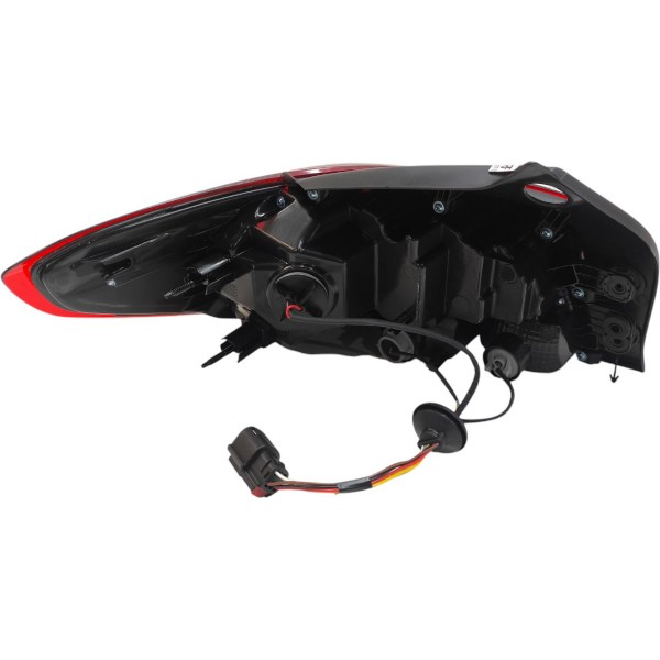 Lanterna Direita Onix Hatch 2020 2021 2022 2023 2024 Com Led Direito/passageiro Vermelho