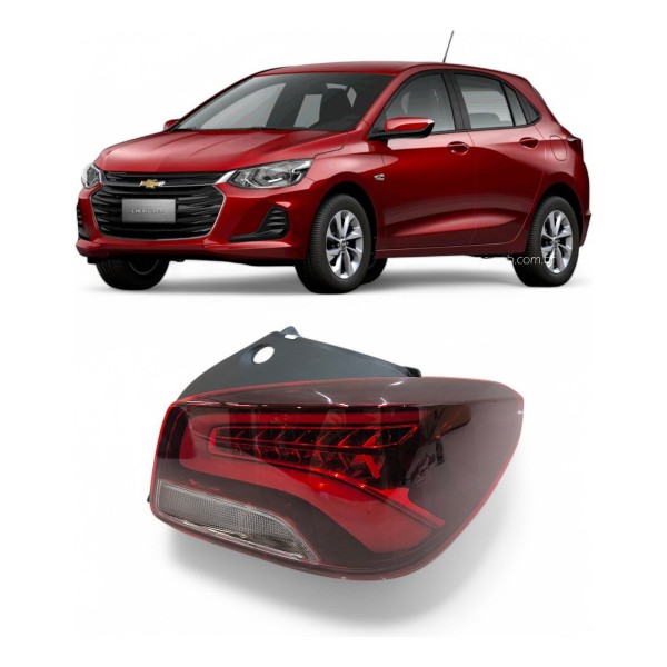 Lanterna Direita Onix Hatch 2020 2021 2022 2023 2024 Com Led