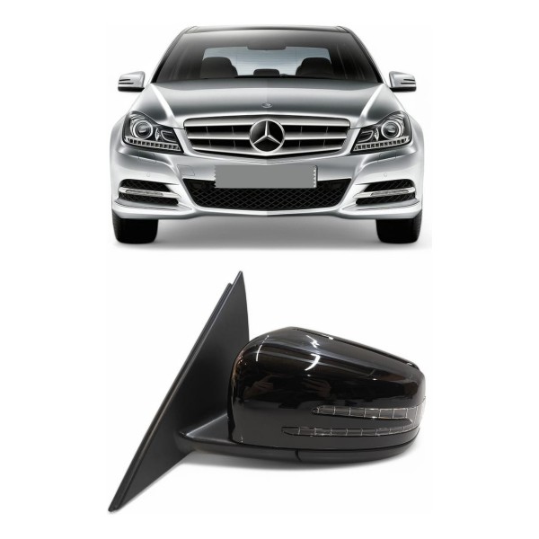 Espelho Retrovisor Esquerdo Mercedes C180 C200 2011 A 2014