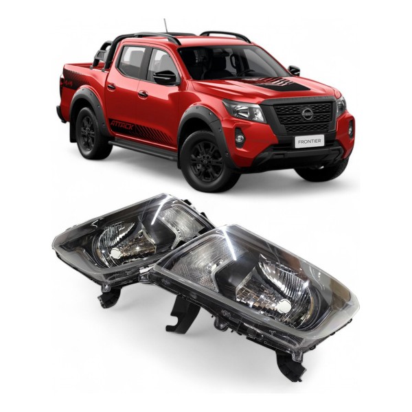 Par Farol Nissan Frontier 2017 2018 2019 A 2021 Elétrico