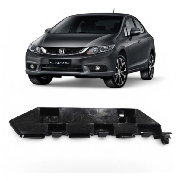 Guia Parachoque Dianteiro Honda Civic G9 2012 2013 A 2016
