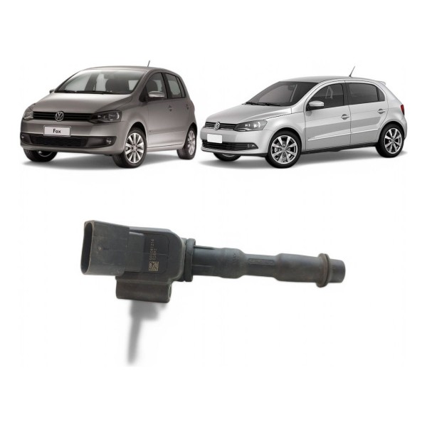 Bobina Ignição Vw Gol G6 Fox 1.0 2012 2013 2014 2015 2016