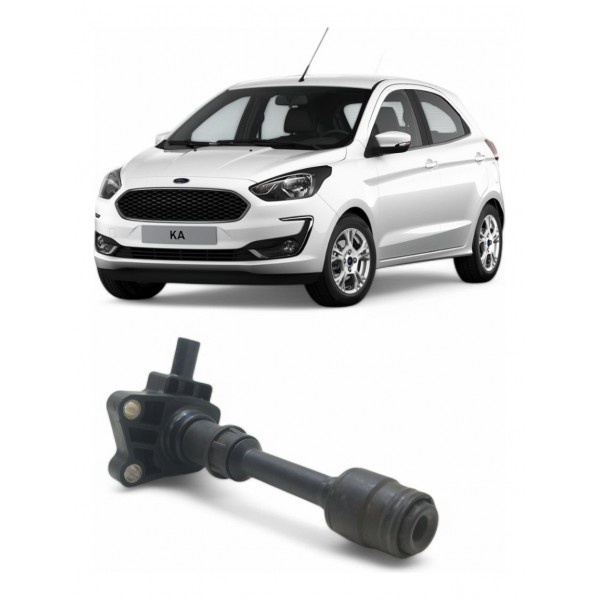 Bobina Ignição Ford Ka 1.0 3cc 2014 2015 2016 2017 2018 Orig