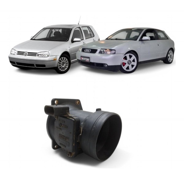 Medidor Fluxo Ar Maf Golf Audi A3 1.6 8v 1999 2000 2001 Orig