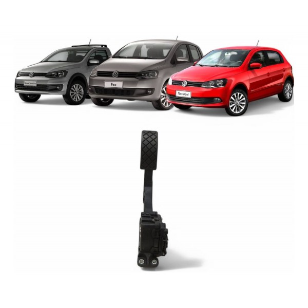 Pedal Acelerador Eletrônico Vw Saveiro Fox Gol G6 2013 2023
