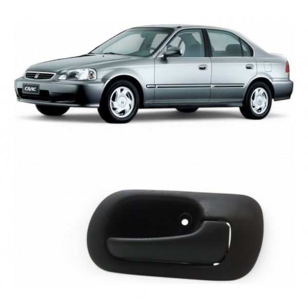Maçaneta Interna Traseiro Direito Honda Civic 1996 A 2001