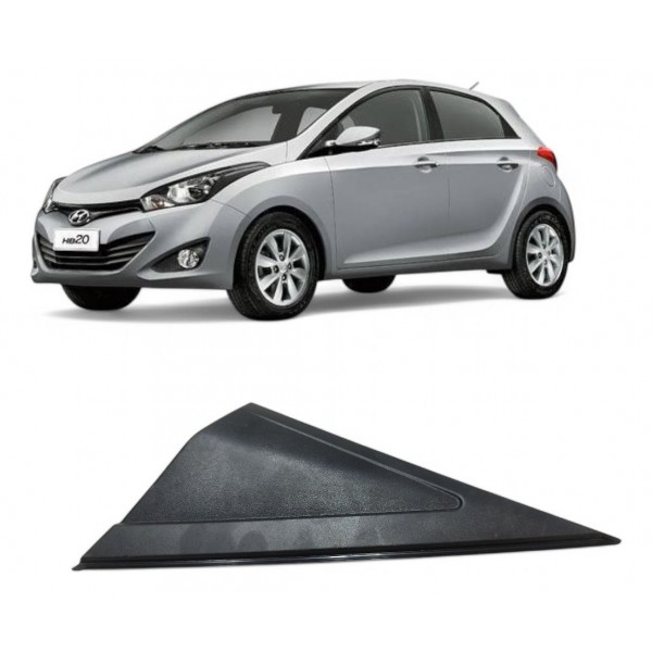 Moldura Externa Retrovisor Esquerdo Hyundai Hb20 2012 A 2019