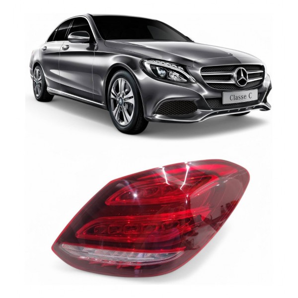 Lanterna Traseira Direita Mercedes C180 C200 2015 2016 2017