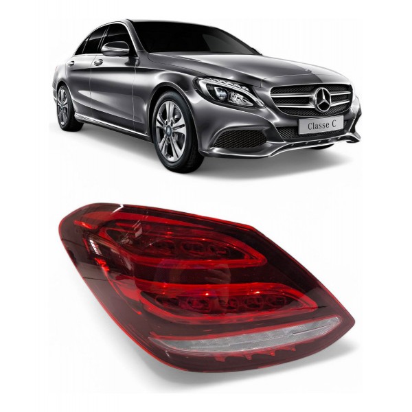 Lanterna Traseira Esquerda Mercedes C180 C200 2015 2016 2017