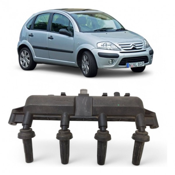Bobina Ignição Citroen C3 1.4 2004 2005 2006 Original