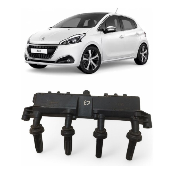 Bobina Ignição Peugeot 208 1.5 2013 2014 2015 2016 2017 2018